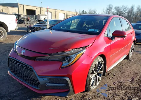 2020 Toyota Corolla Xse z USA, uszkodzony, nr VIN JTDT4RCE4LJ047026